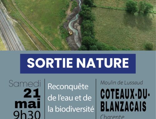 21/05/2022 – Reconquête de l’eau et de la biodiversité – Moulin de Lussaud (16)